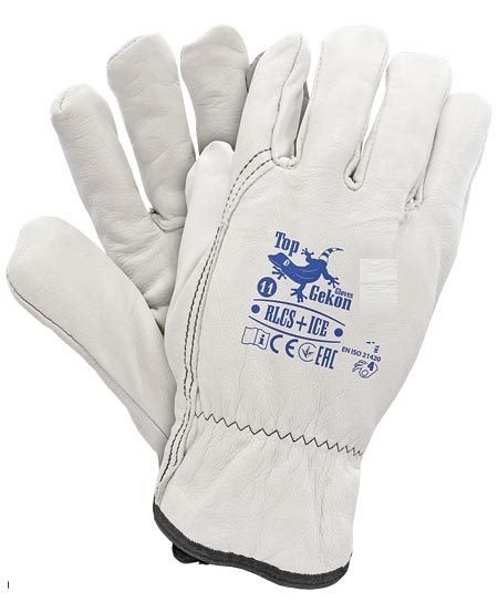 Zimske zaščitne rokavice usnje Ice